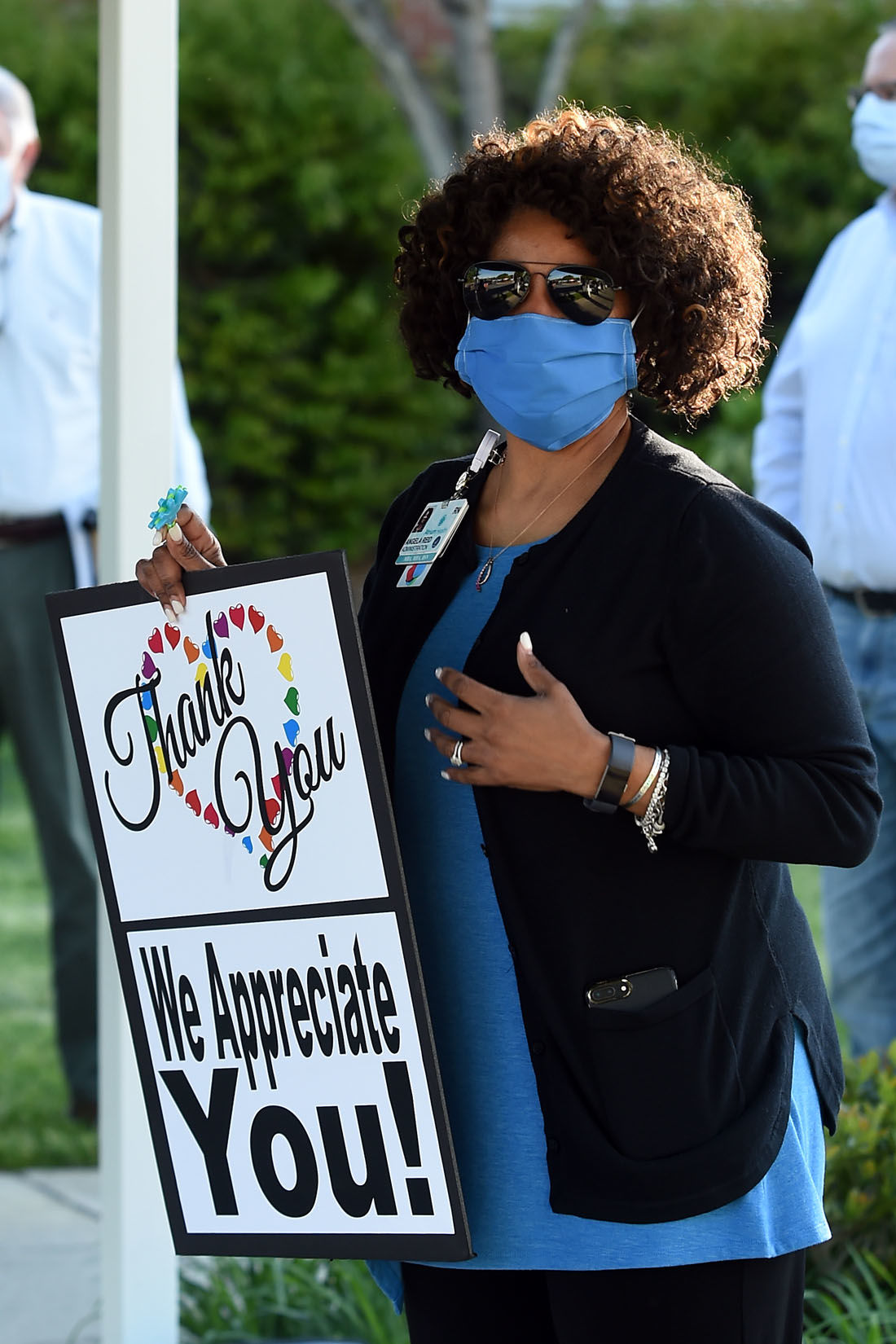 First Responders Salute Atrium Health Workers